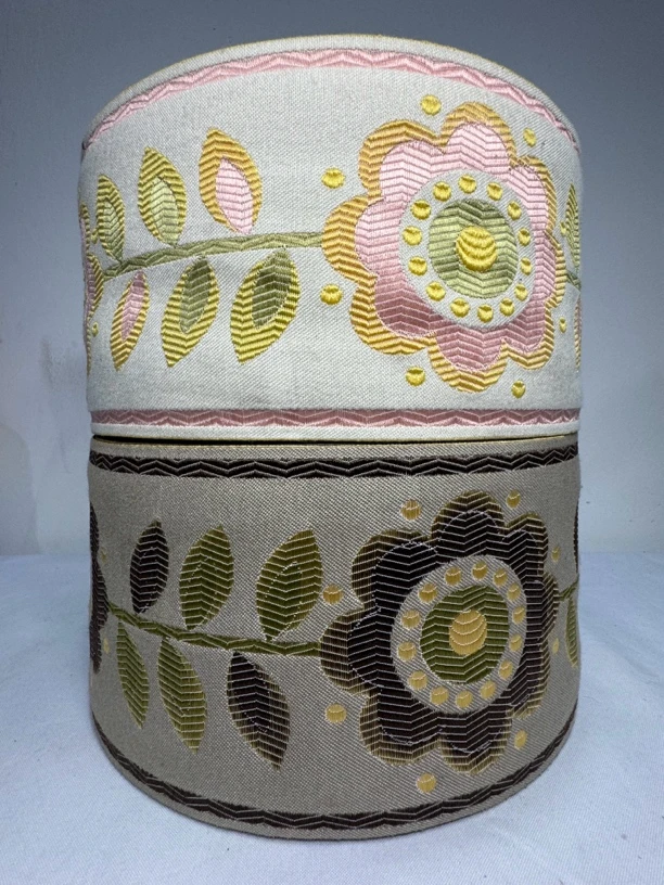 12厘米宽太阳花图案织带花边