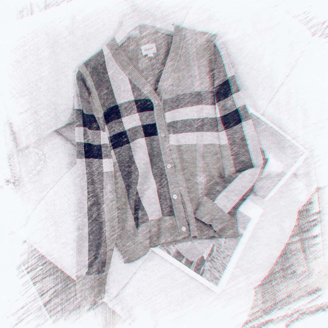 经典百搭红色针织衫【11087】