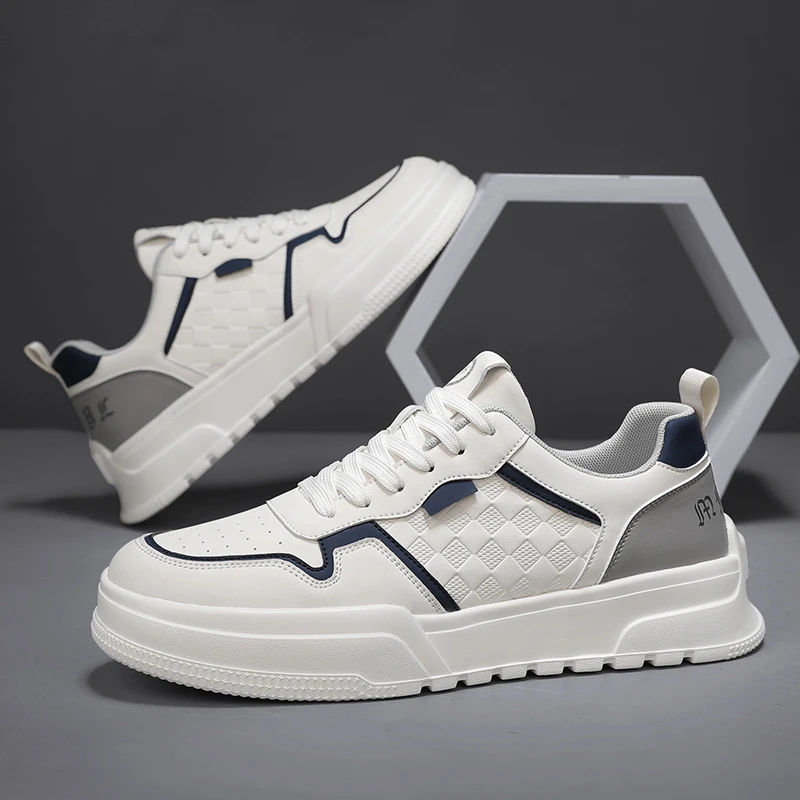 欧洲站春季新款软底运动风板鞋个性百搭轻便四季潮鞋厚底休闲男鞋