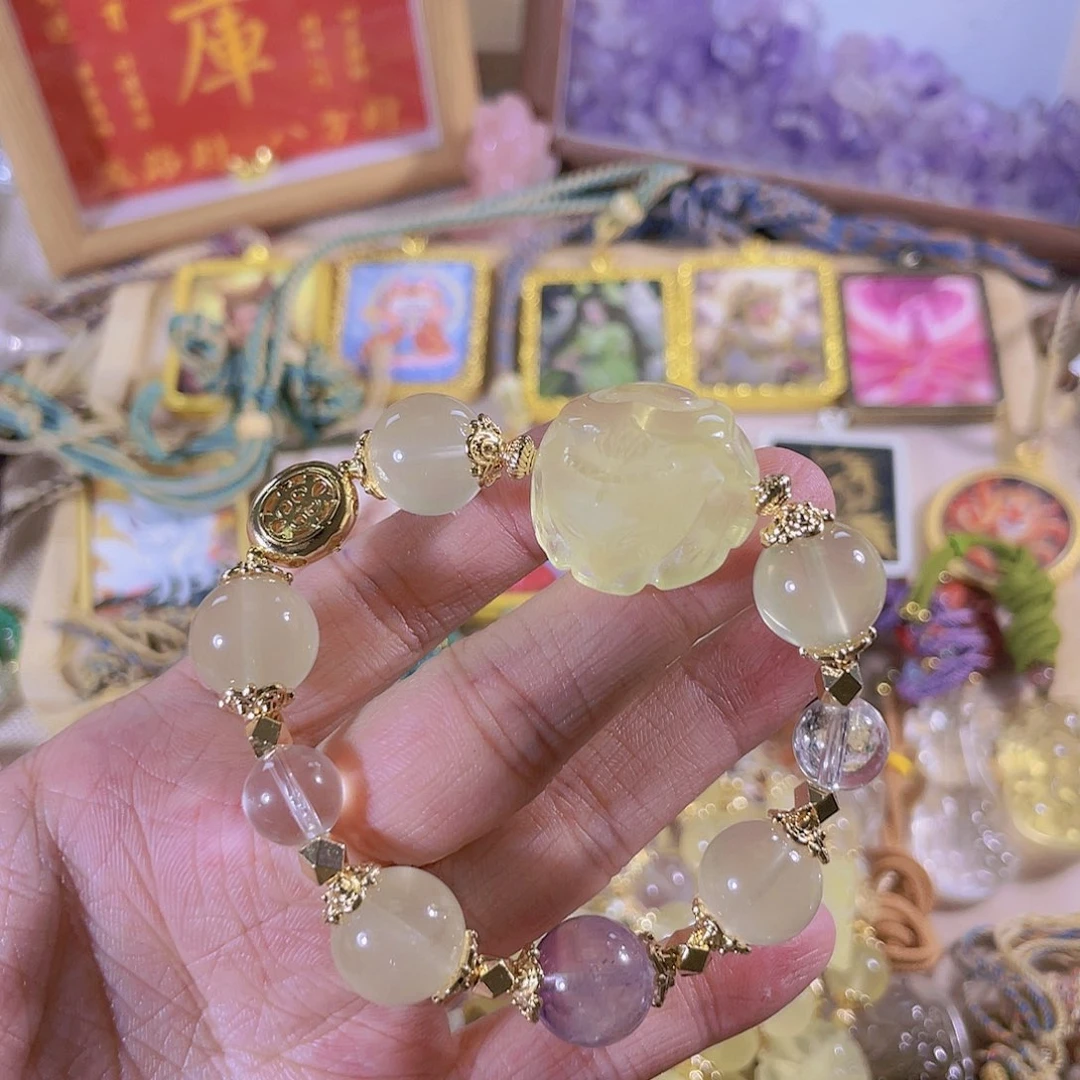 水晶手链未镶嵌设计