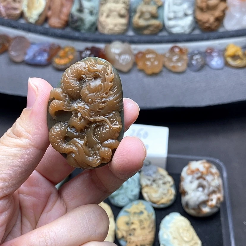 【闪购商品】定制石英质玉吊坠 未镶嵌