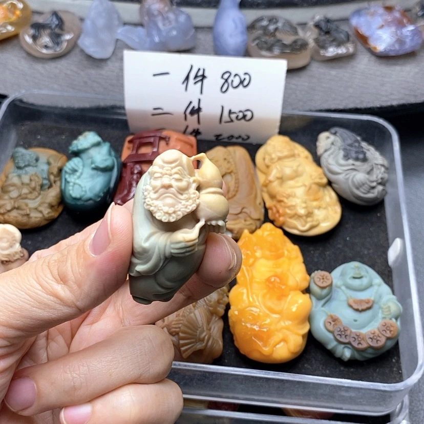 【闪购商品】定制石英质玉吊坠未镶嵌
