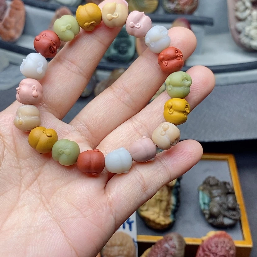 【闪购商品】定制石英质玉手串未镶嵌挹*斋