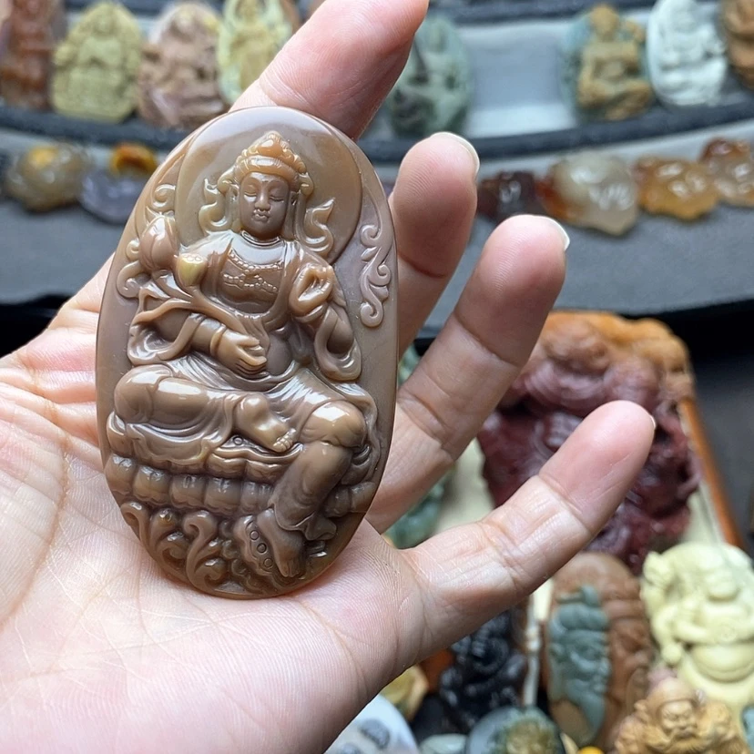 【闪购商品】定制石英质玉吊坠未镶嵌