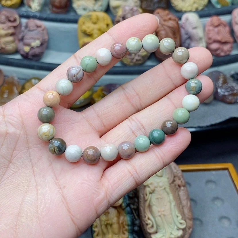 【闪购商品】石英质玉手链未镶嵌