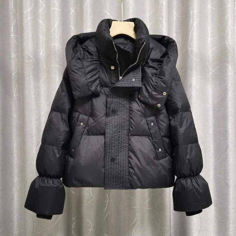 高品质短款棉服女加厚冬季新款韩版宽松连帽棉衣小个子外套