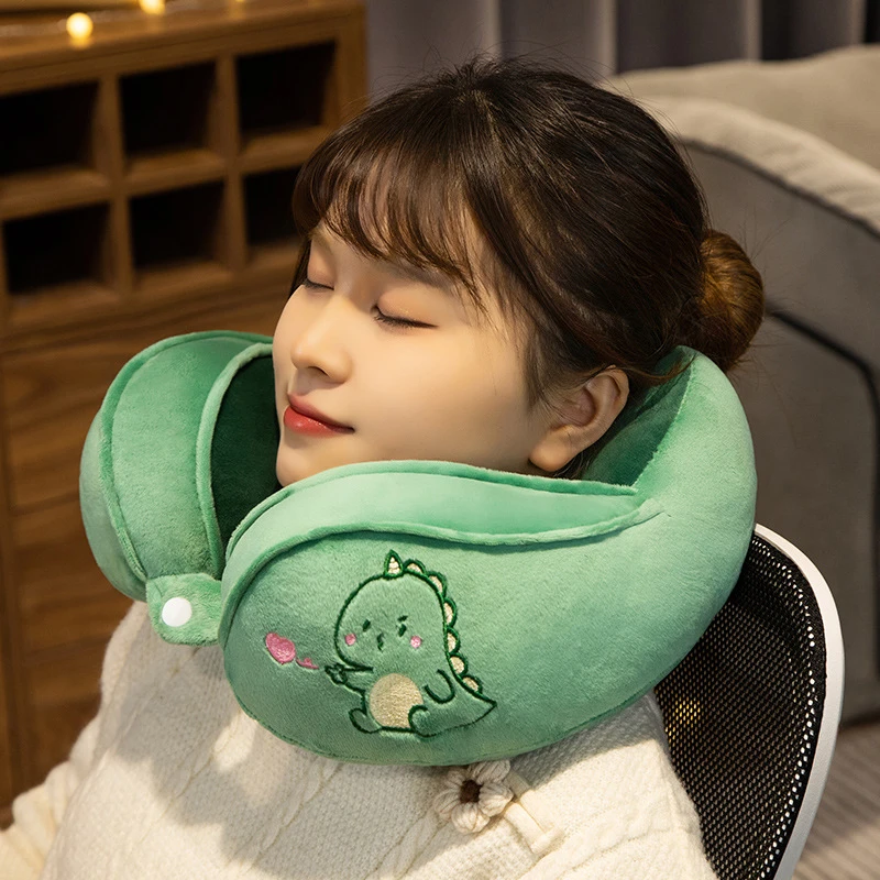 护颈u型枕脖子靠枕记忆棉车用头枕旅行飞机便携长途坐车睡觉神器