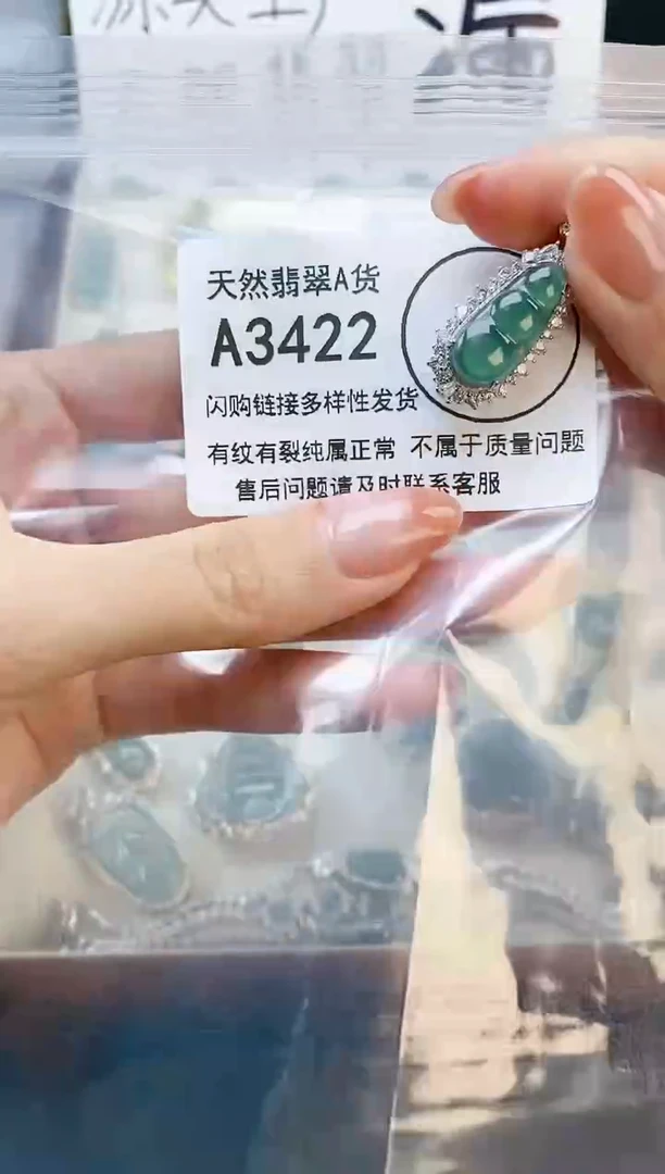 【闪购商品】翡翠颈饰未镶嵌天然翡翠A货8888