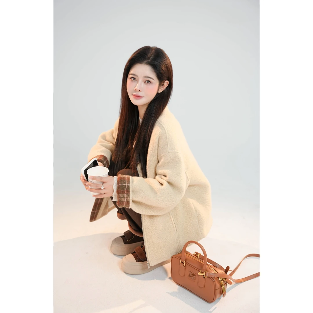 宿慕SUMU 女款鹅绒外套11-3冬季2024新款时尚百搭显瘦外套A16048