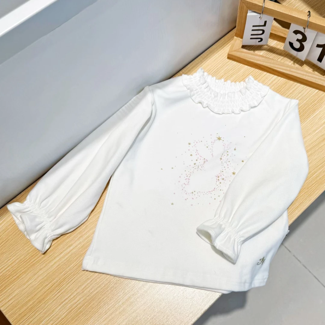 【福星小兔】B006宝宝女童冬日必备长袖t恤＋金标系列＋超洋气百搭