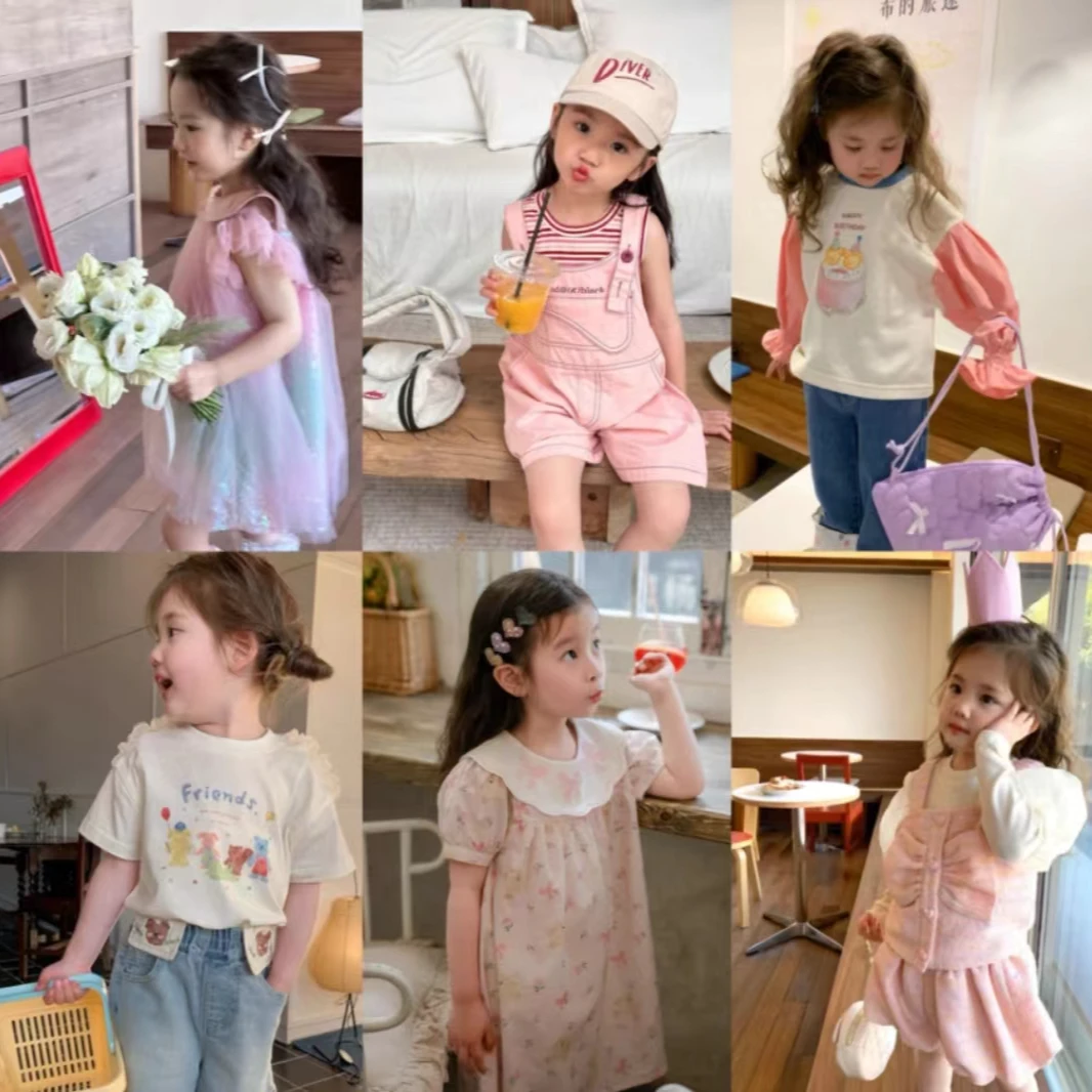 H【2407】秋款男童女童洋气卡通长裤保暖休闲裤春秋秋季小童