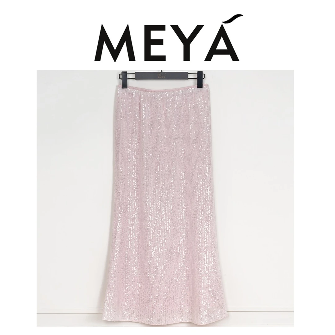 【靖雅专属】夏季新款高腰优雅半身裙半裙时尚气质中长裙轻奢长款