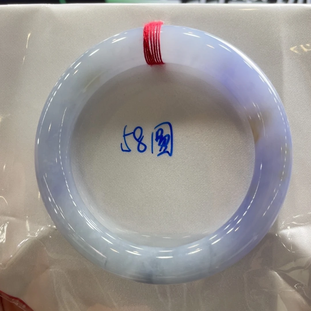 翡翠手镯未镶嵌58圆条