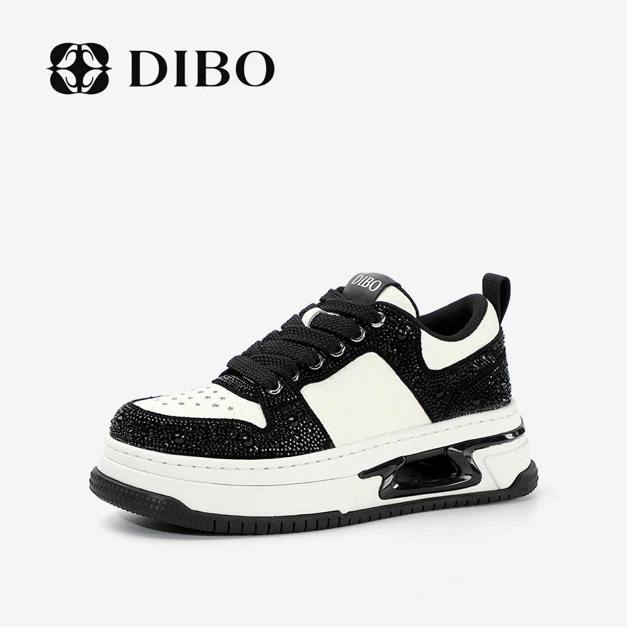 DIBO碲铂 星空系列 百搭潮鞋系带时尚小众潮流厚底休闲鞋24193610