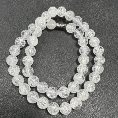 C3205（旺尔珠宝）天然天狼星雪莲晶项链-卡10左右-配盒子