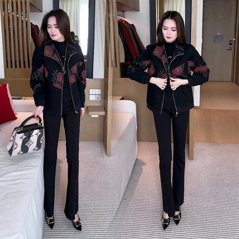 秋冬新款洗水牛仔外套女气质显瘦休闲洋气时尚短外套