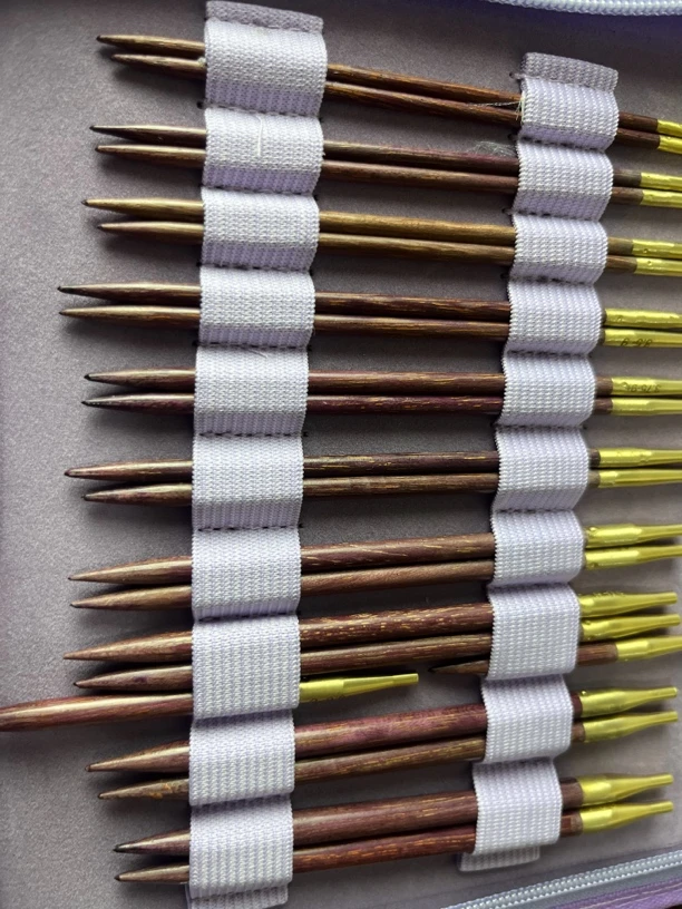 紫心木拆卸毛衣针，身子针，袖子针