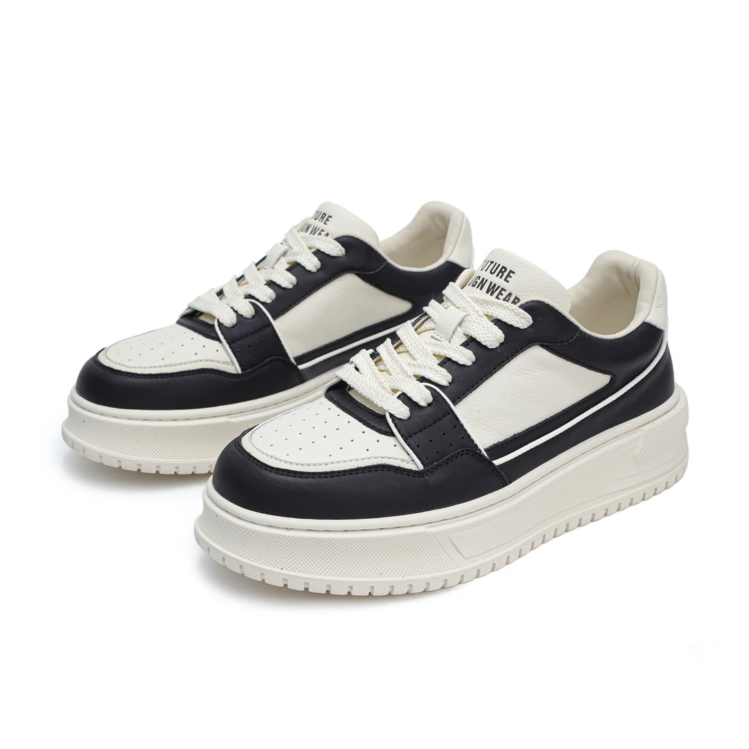 秋冬季新款鞋子男透气休闲鞋时尚百搭轻奢潮鞋低帮小众设计板鞋