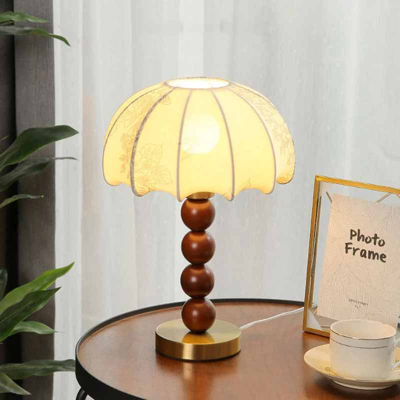 床头客厅台灯 复古风氛围台灯家用创意调光