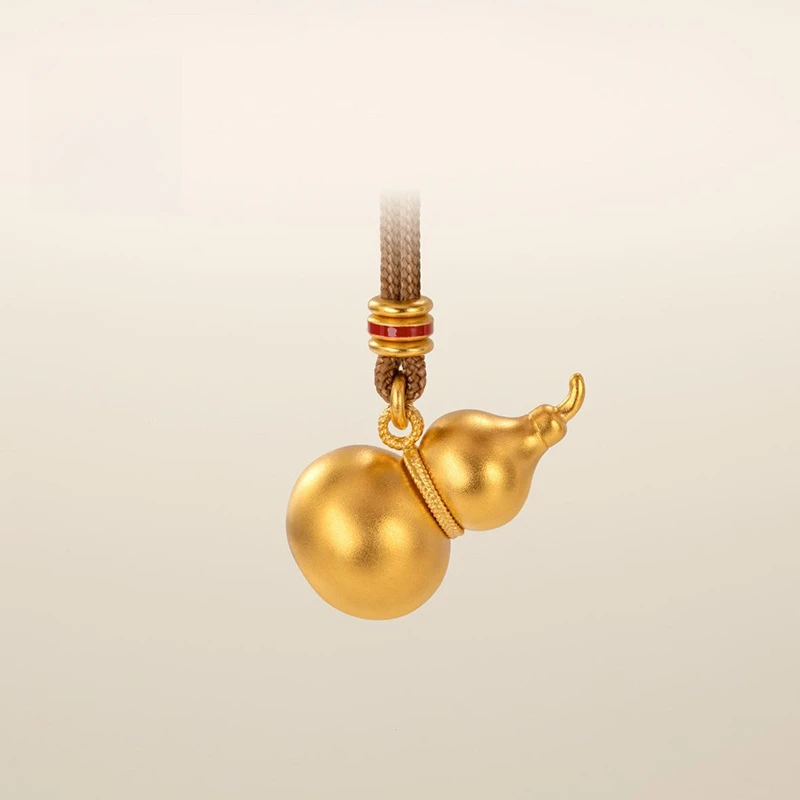 铜合金吊坠 XL5039 金店同款葫芦吊坠项链气质百搭送女友礼物轻奢