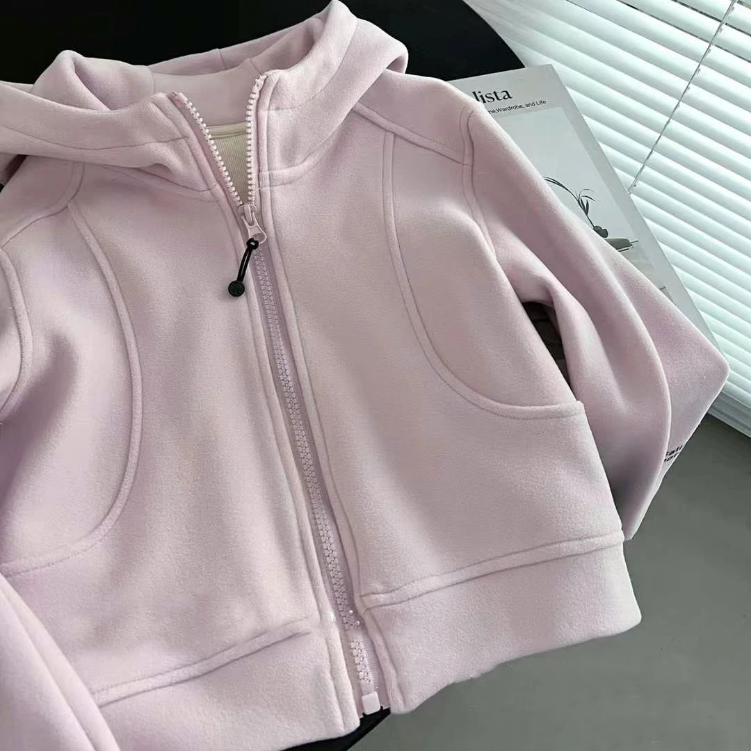 女童春秋季外套童装新款女孩冬季校服内搭儿童打底衫弹力连帽潮牌