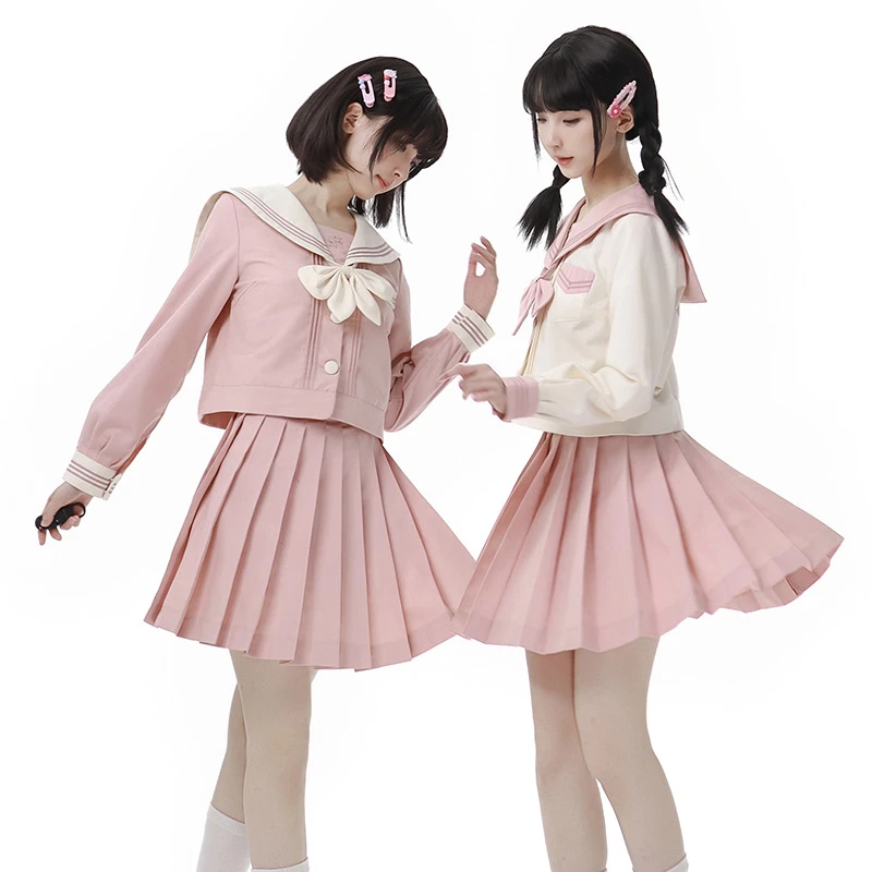 月入星河原创【早樱女子】正版JK制服套装水手服学生校服百褶短裙