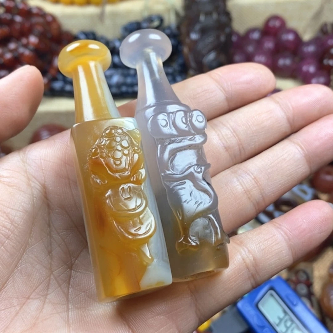 【闪购商品】玛瑙/玉髓挂件未镶嵌@**@