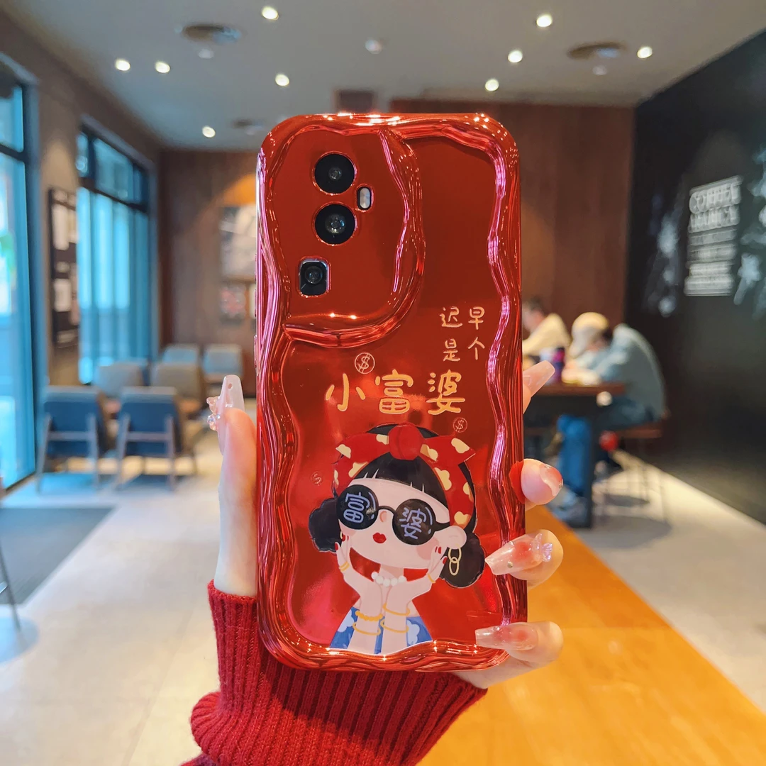 （OPPOReno10系列）曲边纹电镀适用OPPOReno10/10Pro/10Pro+手机壳