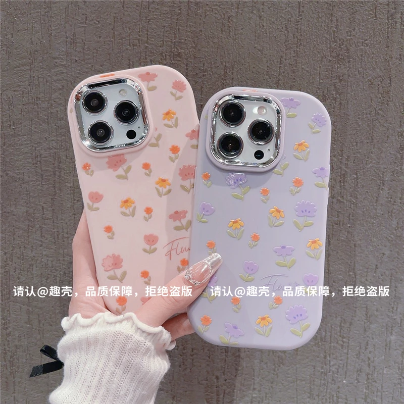 银镜小胖墩适用苹果16/iPhone/华为荣耀/OPPO/VIVO/小米手机壳潮