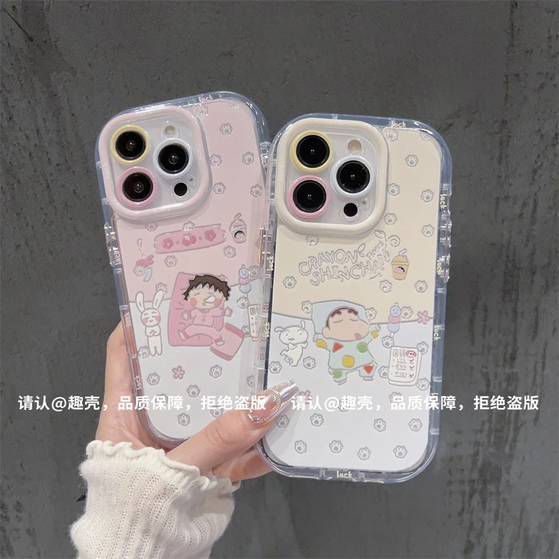 羽纱奶油壳适用苹果16iPhone/华为荣耀/OPPO/VIVO/小米手机壳防摔