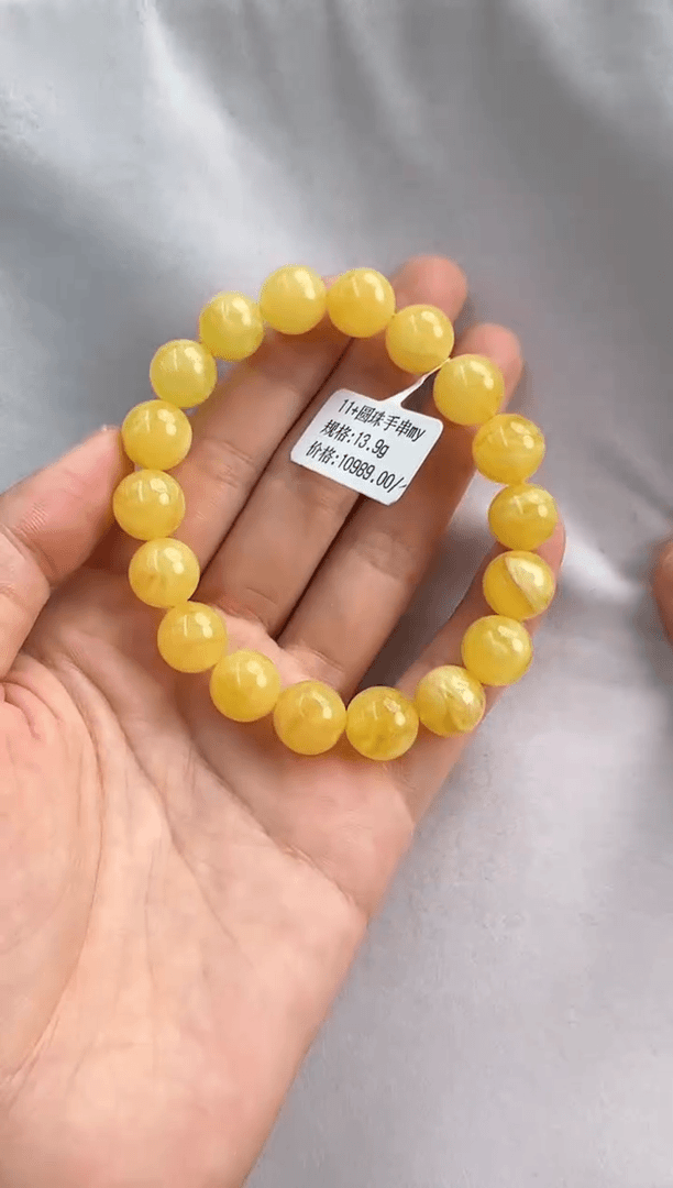 【闪购商品】琥珀裸石未镶嵌1725217-手串