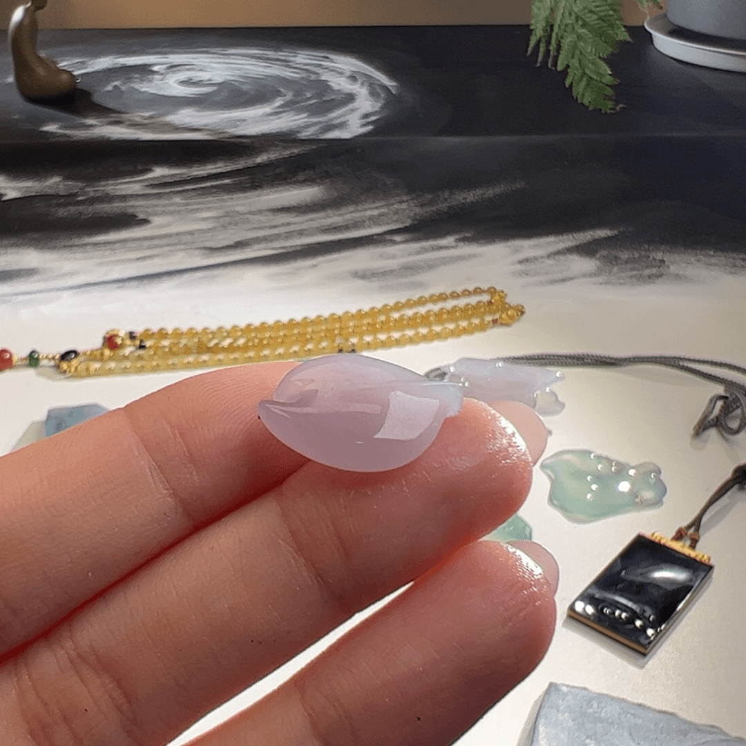【闪购商品】定制翡翠未镶嵌平*萱