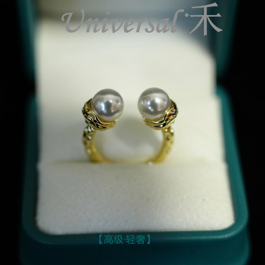 合金戒指 【Universal·禾】高级轻奢·属于你的美· 个性款戒指 J20