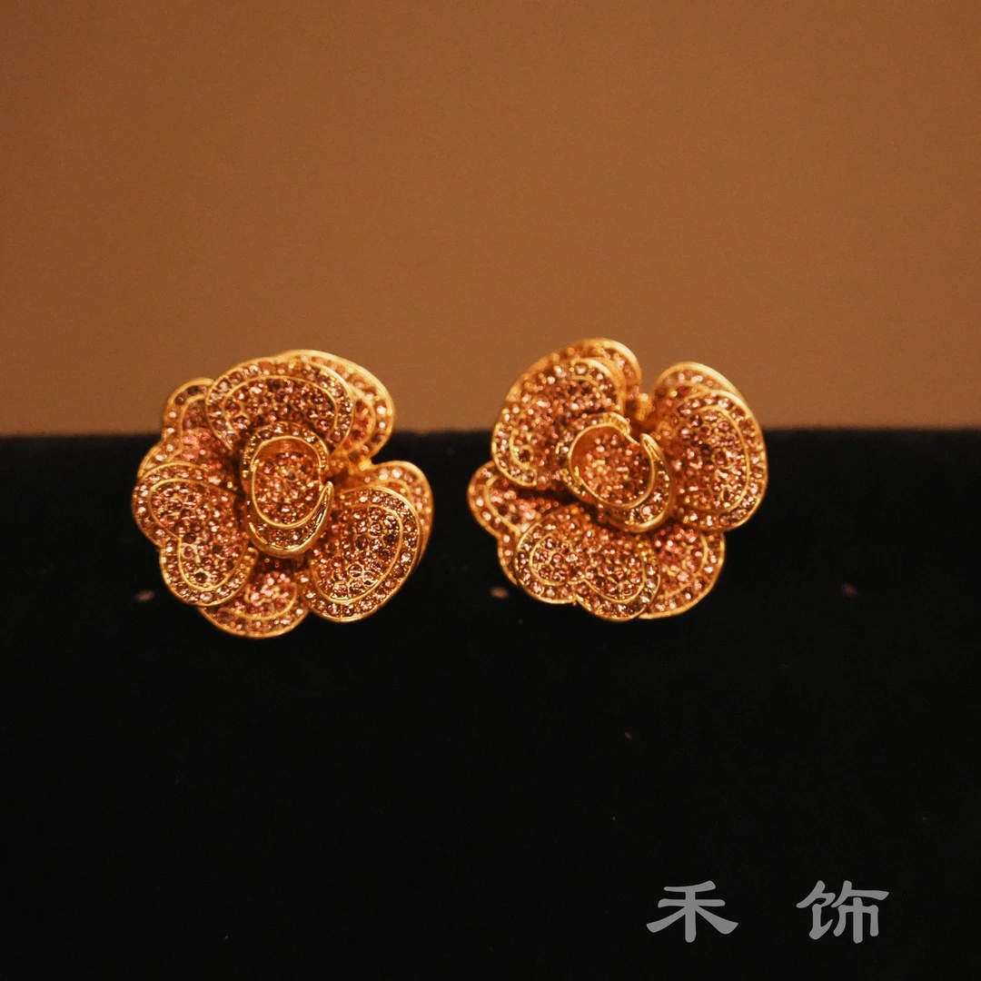 合金耳饰 R65高级轻奢ll  925银针ll  绝美 气质款