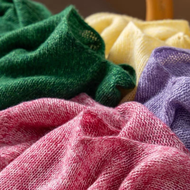 2024秋冬爆款针织长袖羊绒羊毛女士气质毛衣针织衫901-1