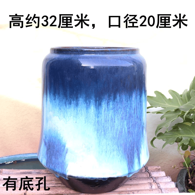 高缺口小悬崖桩老桩多肉花盆大口径透气紫砂特价方口粗陶简约百搭