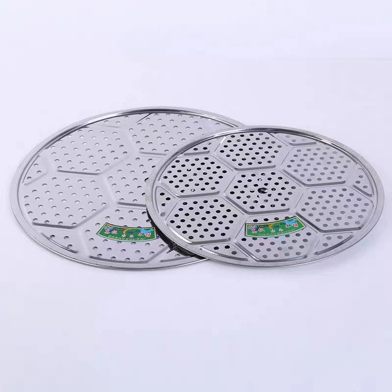 加厚不锈钢篦子 蒸片 家用商用蒸馒头蒸包子神器蒸菜大号圆形圆形