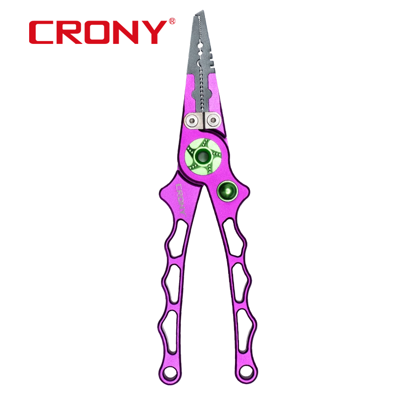 科尼高强度淡海水两用航空铝防锈路亚钳带秤控鱼器套装