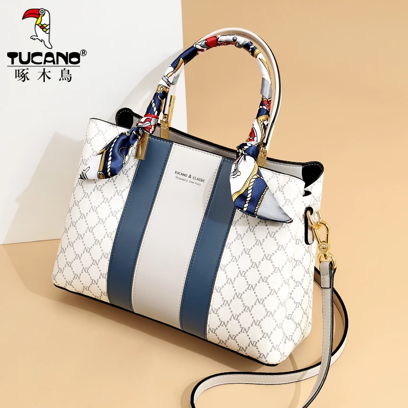 送老婆礼物/啄木鸟夏包包女款单肩爆款高端轻奢品牌手提包30-40岁
