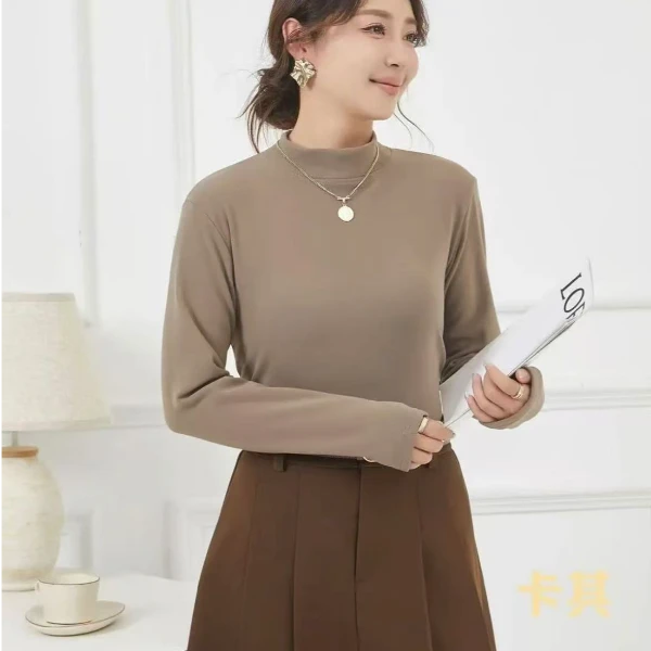 思丹穿搭爆款《中领纯色体恤》