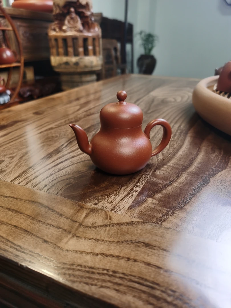 潮州手拉壶 钟贵河作品思亭 容量 120cc