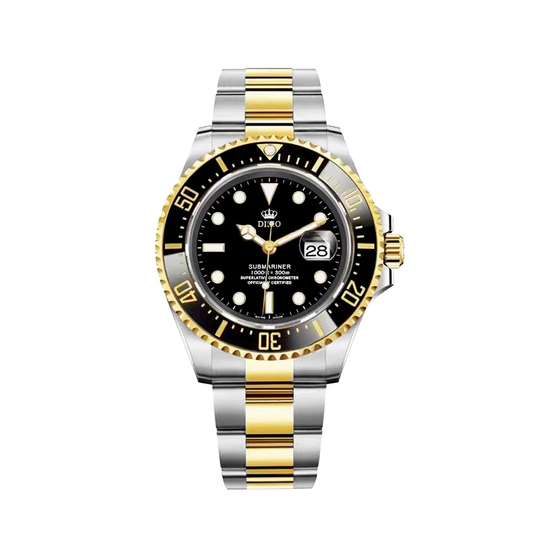 DISIO/帝狮瑞士帝狮金鬼王专业潜水男士全自动机械腕-XJ2