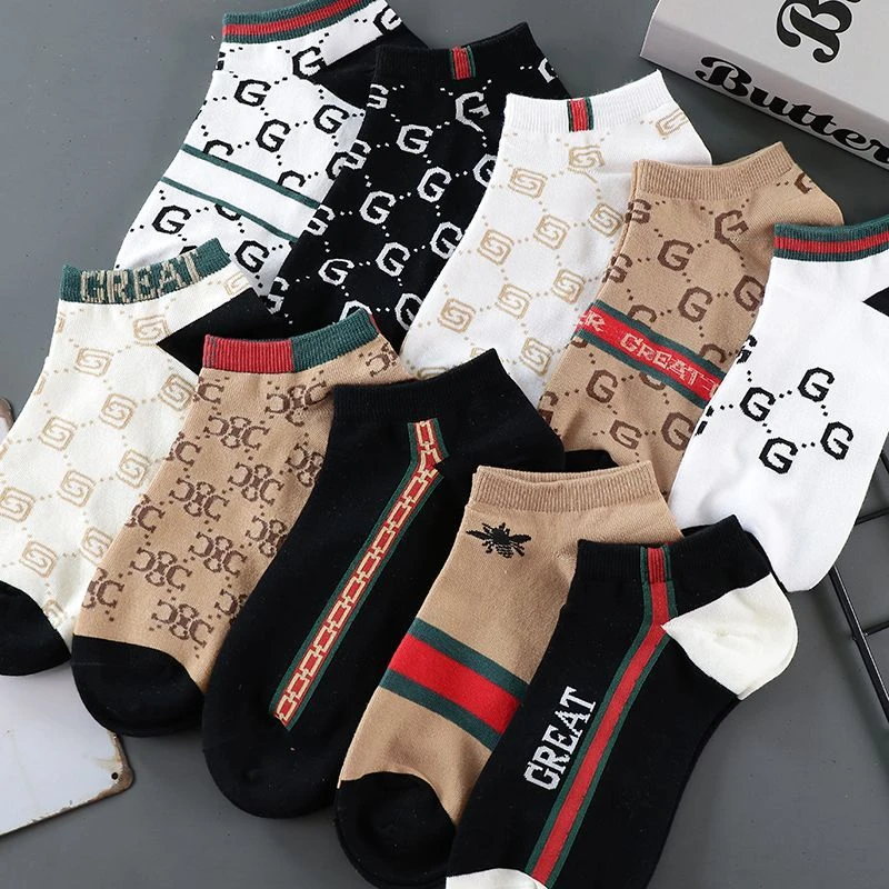 春夏季薄款运动浅口防臭吸汗百搭低帮透气短筒学生潮流男士短袜