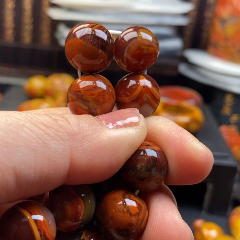 【闪购商品】玛瑙/玉髓手链未镶嵌c*q