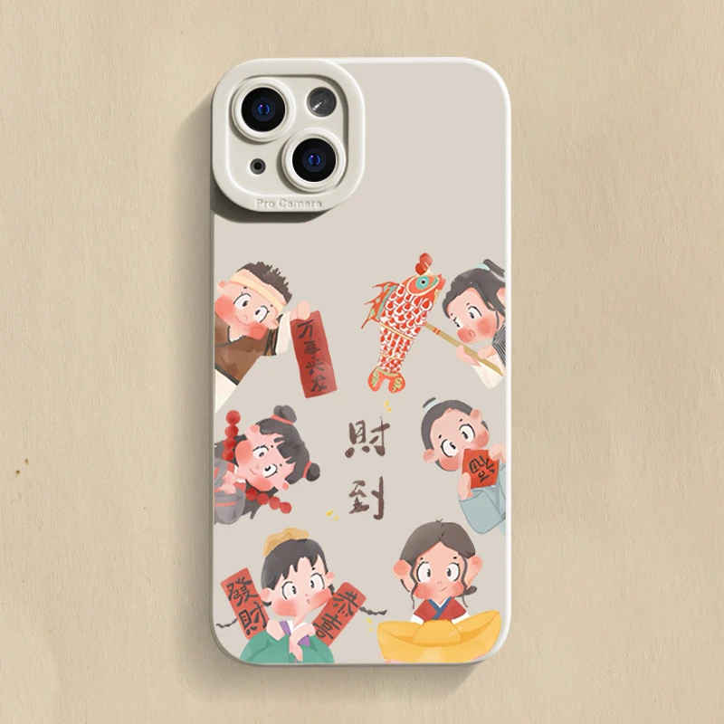 武林外传中国风iPhone15ProMax手机壳14苹果13硅胶12全包78p/11xs