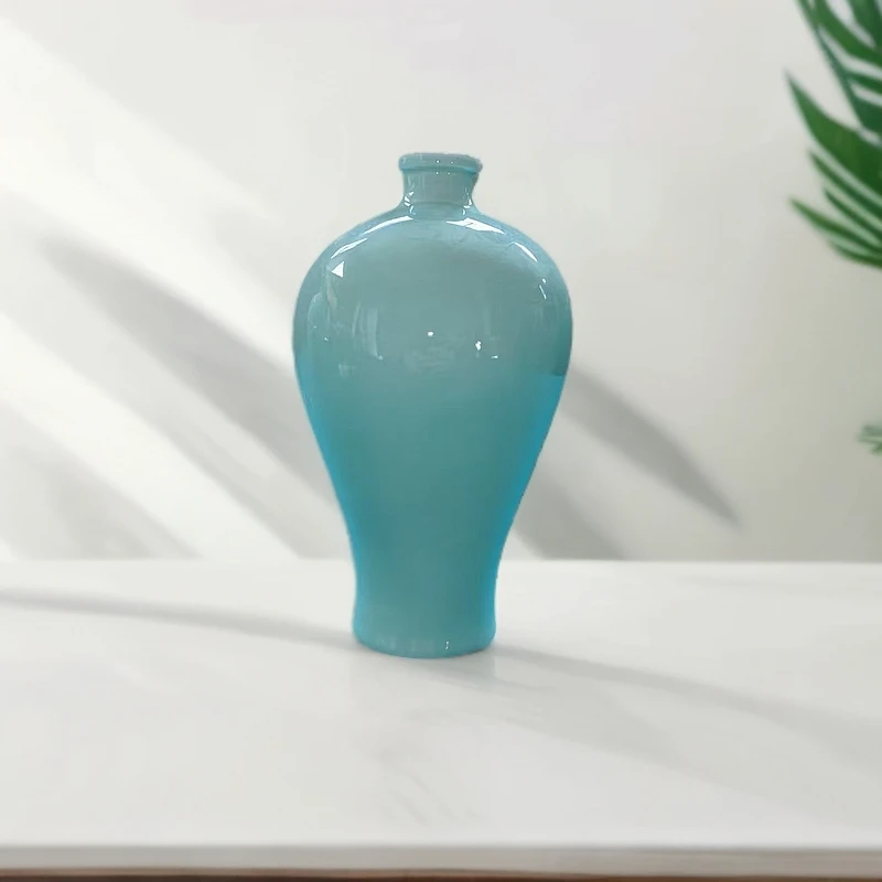 （高约20cm）影青陶瓷梅瓶赏瓶