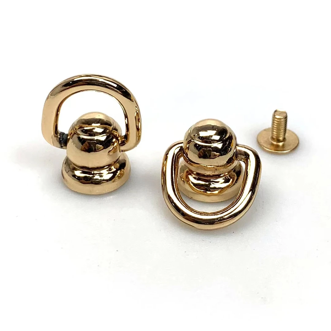 《燕子家》中和尚扣奶嘴钉旋转和尚头带环DIY包包配件带圈斜跨纽扣