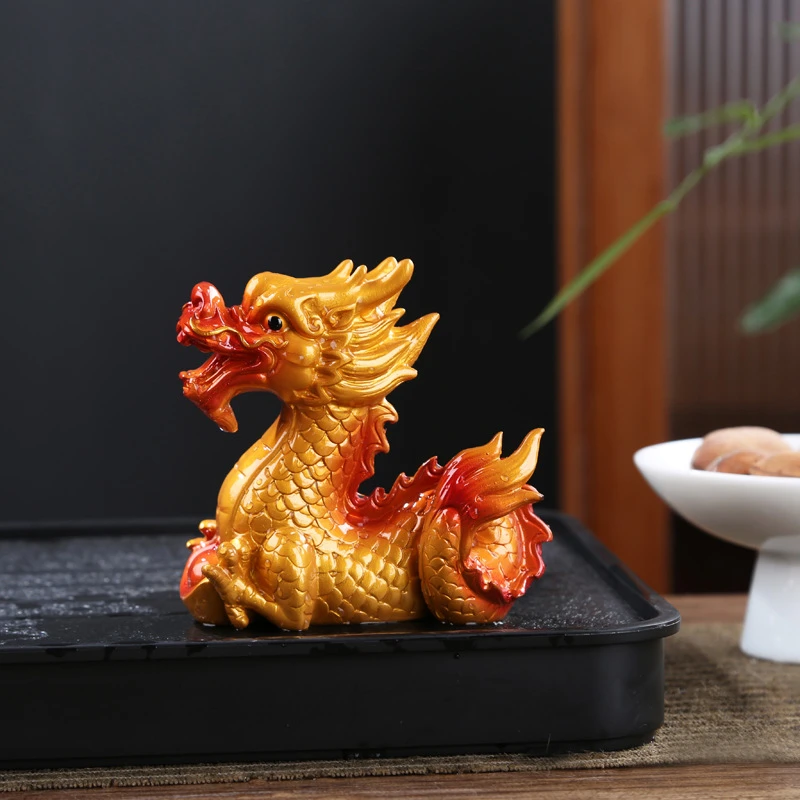 创意变色茶宠祥龙麒麟摆件招财精品可养茶桌茶道配件茶盘茶台茶玩