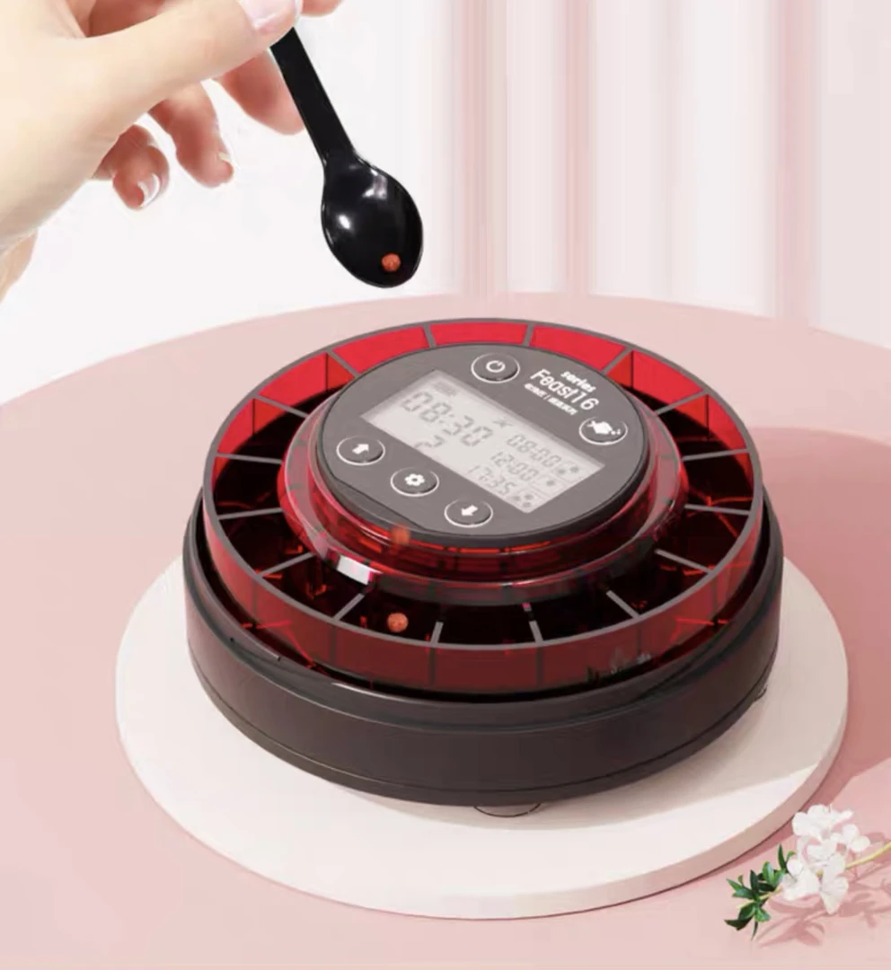 老渔匠自动投食器鱼养鱼神器鱼缸定时自动投食锦鲤龙鱼龟食投食