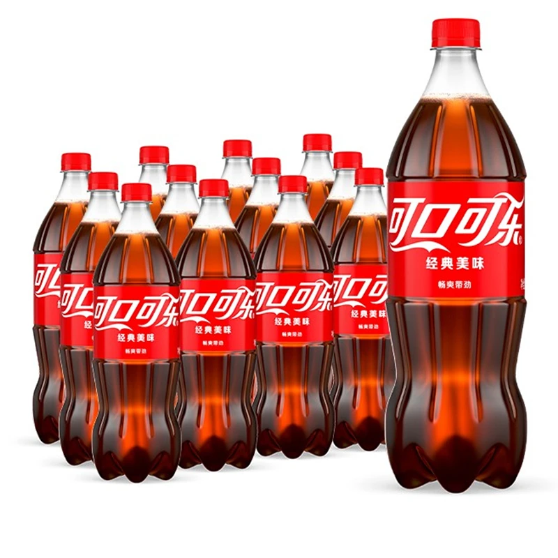 可口可乐1.25L*12瓶整箱可乐汽水碳酸饮料聚会大瓶装 拍满2箱包邮